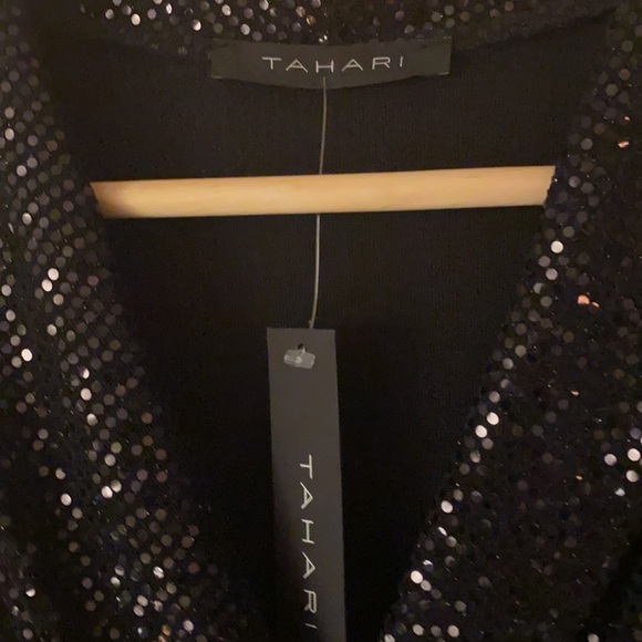 Tahari Sequin Fitted Dress🖤 - Picture 3 of 6